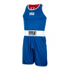 Боксерская форма (детская/подростковая двусторонняя) TITLE Boxing Aerovent Elite Amateur Boxing Set 1 v. 2.0