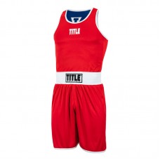 Боксерская форма (детская/подростковая двусторонняя) TITLE Boxing Aerovent Elite Amateur Boxing Set 1 v. 2.0