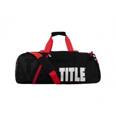 Сумка-рюкзак TITLE Boxing Champion Sport Bag (black)