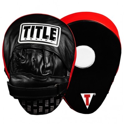 Лапы TITLE Boxing Incredi-Ball Leather Punch Mitts 2.0