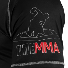 Компрессионная футболка TITLE MMA Short Sleeve Rash Guard